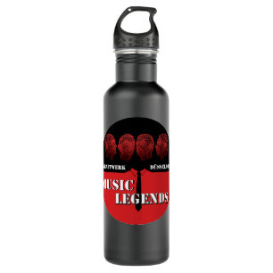 Needed Gifts Electronic Kraftwerk Music Cool Graph 710 Ml Water Bottle