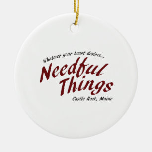 Needful Things Ceramic Ornament
