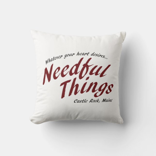 Needful Things Cushion (Front)