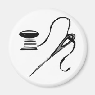 Needle and Thread Magnet
