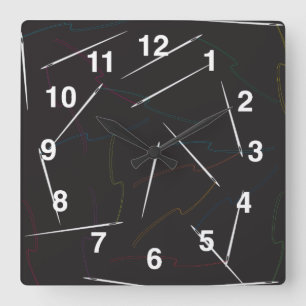 Needle and Thread Sewing Wall Clock