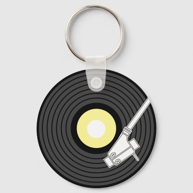 Needle on the Record Key Ring (Front)