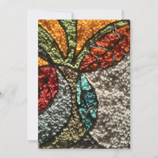 Needle Punch Design greeting card