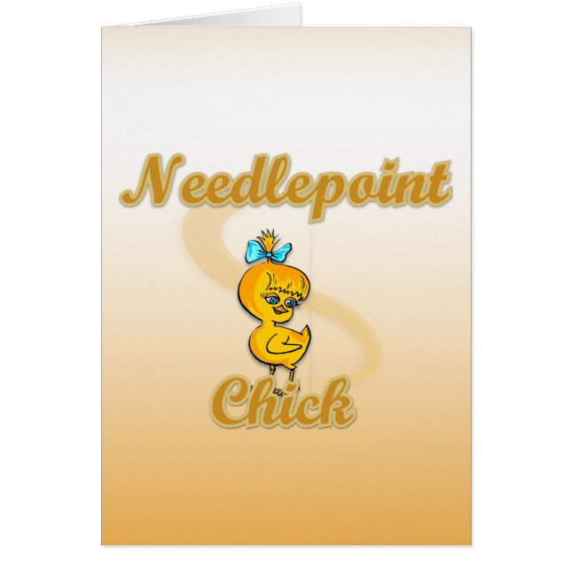 Needlepoint Chick (Front)