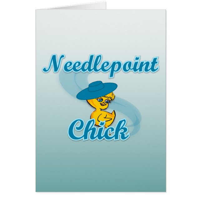 Needlepoint Chick #3 (Front)