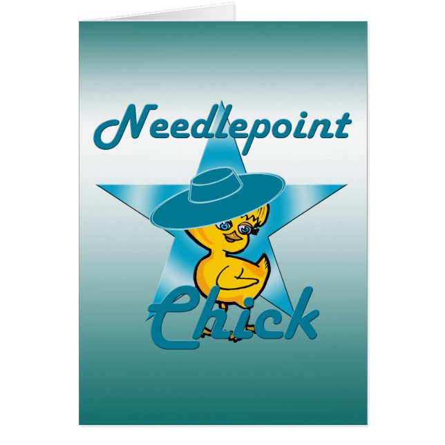 Needlepoint Chick #7 (Front)