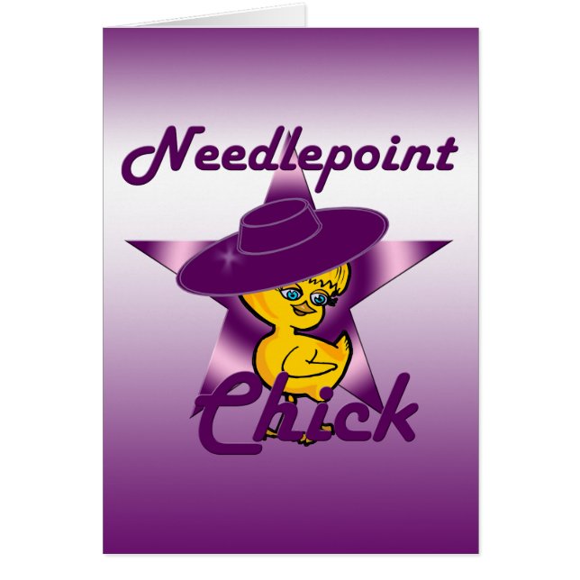 Needlepoint Chick #9 (Front)