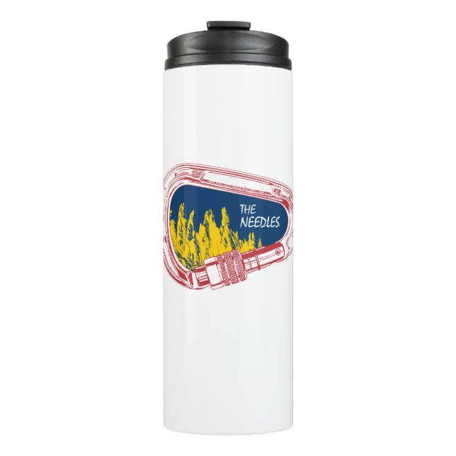 Needles Climbing Carabiner Thermal Tumbler (Front)