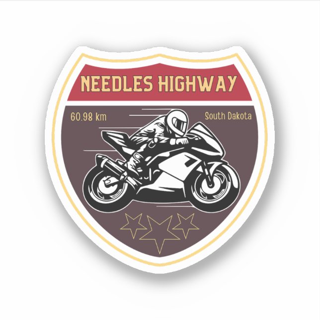 needles highway motorcycle road trip south dakota (Front)