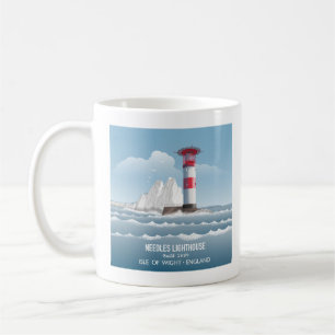 Needles Lighthouse Coffee Mug