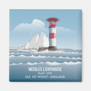 Needles Lighthouse Magnet