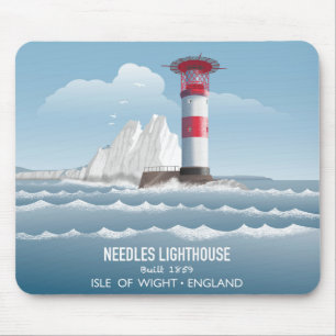 Needles Lighthouse Mouse Pad