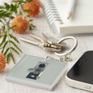 needlework_1_heart stitch acrylic key ring