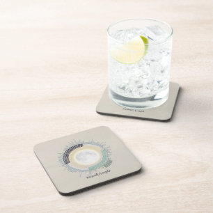 needlework_4_life on moon hard plastic coaster