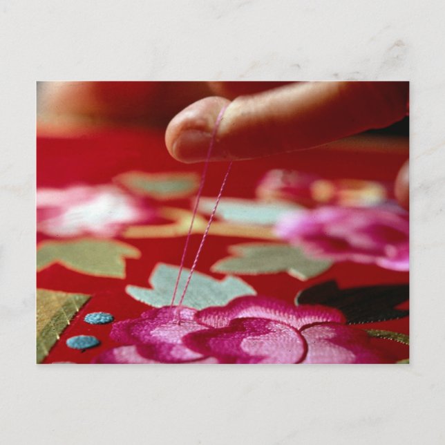 Needlework Postcard (Front)