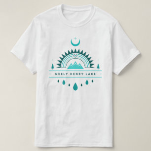 NEELY HENRY LAKE alabama rainbow moon T-Shirt