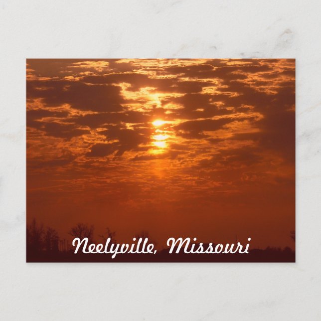 Neelyville Missouri Postcard (Front)