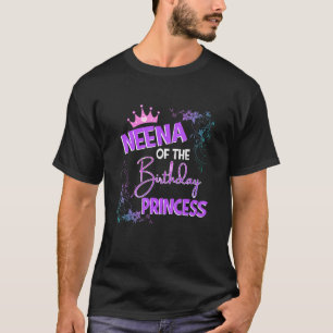 Neena Of The Birthday Princess Family Matching Par T-Shirt