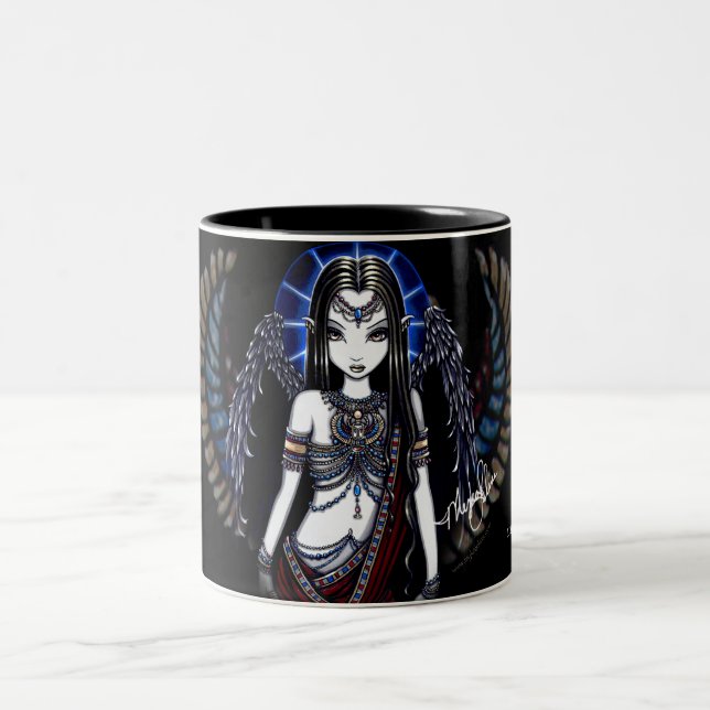 Nefertari Angelic Egyptian Goddess Mug (Center)