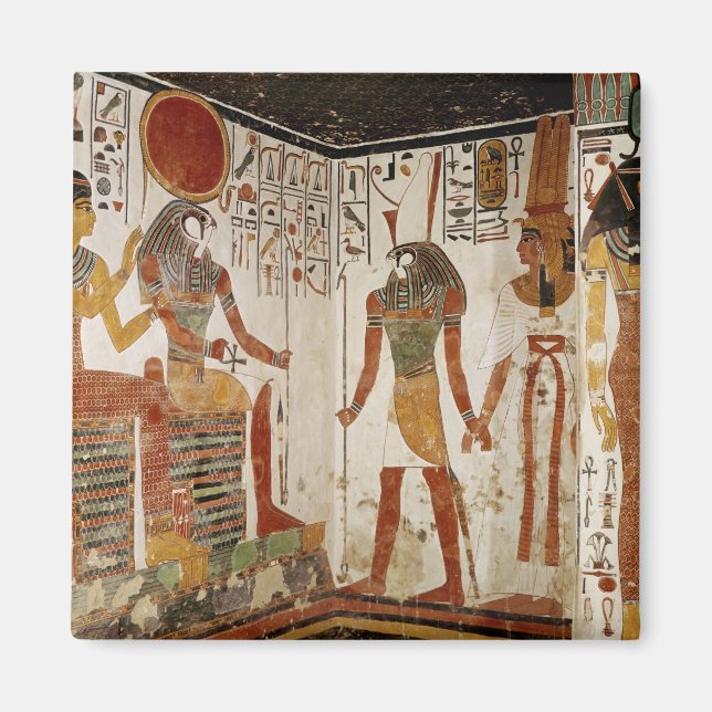 Nefertari is brought before the god magnet (Front)