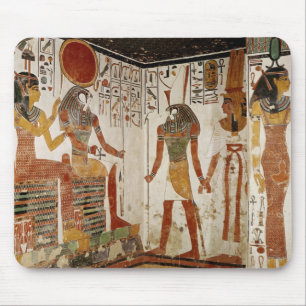 Nefertari is brought before the god mouse pad