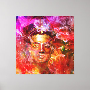 Nefertiti Egyptian queen Canvas Print