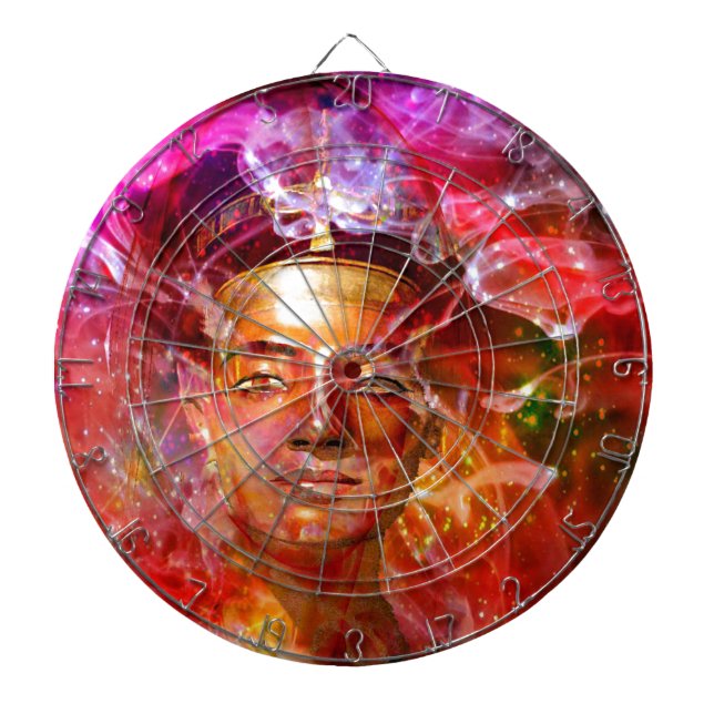 Nefertiti Egyptian queen Dartboard (Front)