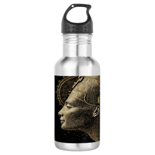 Nefertiti Modern Silhouette Line Art  532 Ml Water Bottle