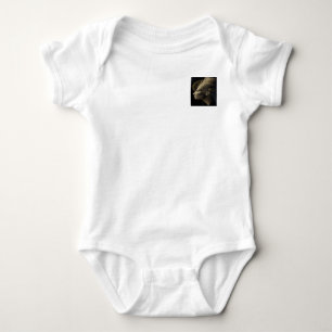 Nefertiti Modern Silhouette Line Art Baby Bodysuit