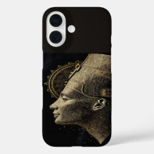 Nefertiti Modern Silhouette Line Art