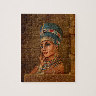 Nefertiti - Neferneferuaten the Egyptian Queen Jigsaw Puzzle