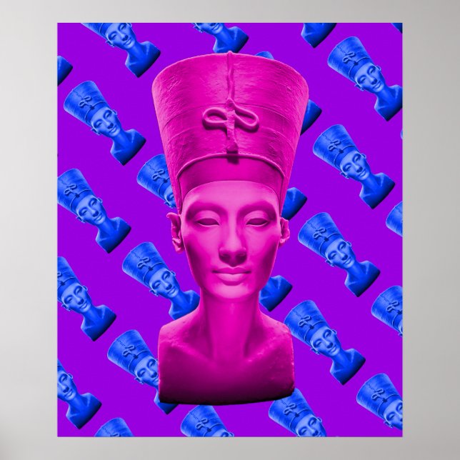 Nefertiti Pink Poster (Front)