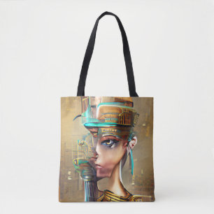 Nefertiti tote bag