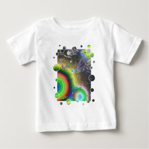 Negative Enamel Sunburst Fun Frame Baby T-Shirt