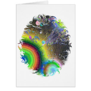 Negative Enamel Sunburst Oval Frame