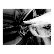 Negative Feelings Abstract Poster