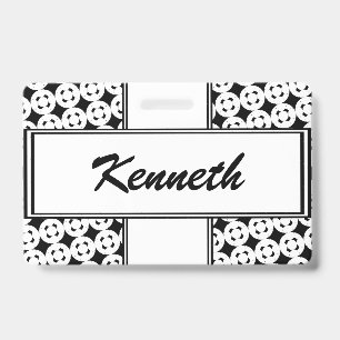 Negative Gamepad by Kenneth Yoncich ID Badge