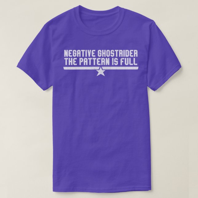 Negative Ghostrider the Pattern is Full 2 T-Shirt (Design Front)