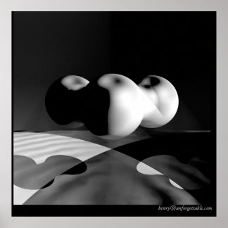 Negative Light Poster