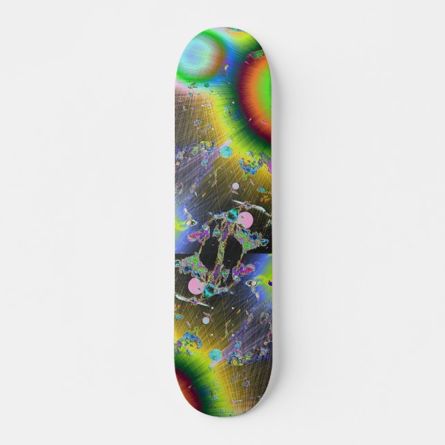 Negative Sunburst, Negative Sunburst Skateboard (Front)
