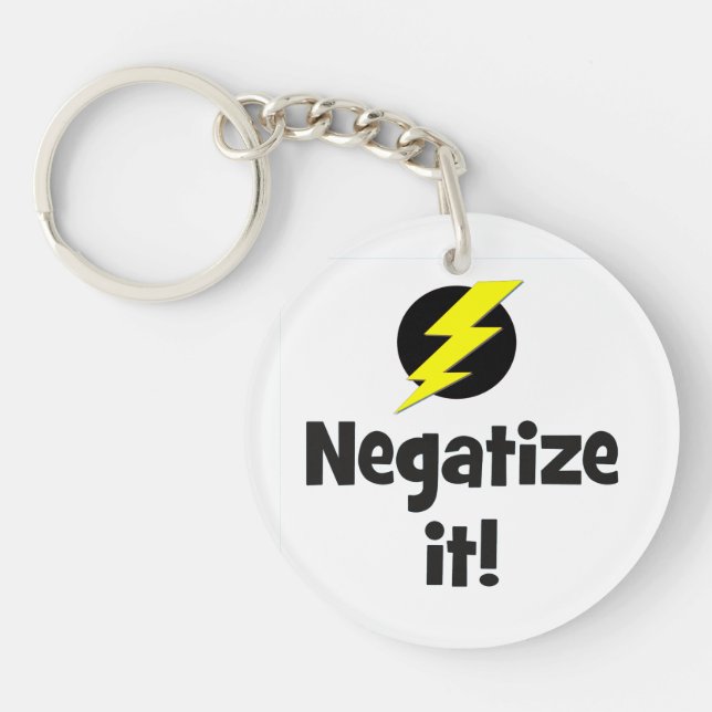 Negatize it bf key ring (Front)