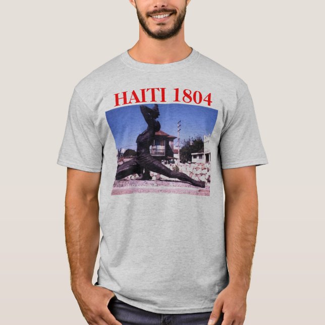 negbackground, HAITI 1804 T-Shirt (Front)