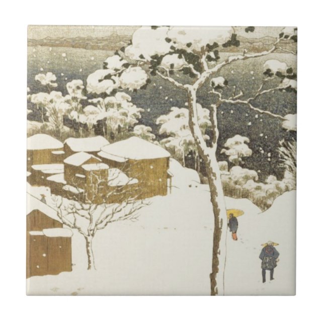 Negishi, Japan Ceramic Tile (Front)