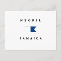 Negril Jamaica Alpha Dive Flag
