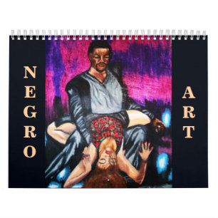 NEGRO ART  CALENDAR