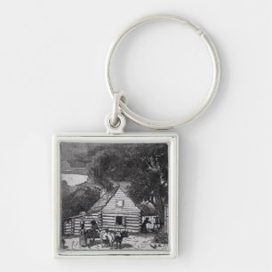 Negro Cabin Key Ring