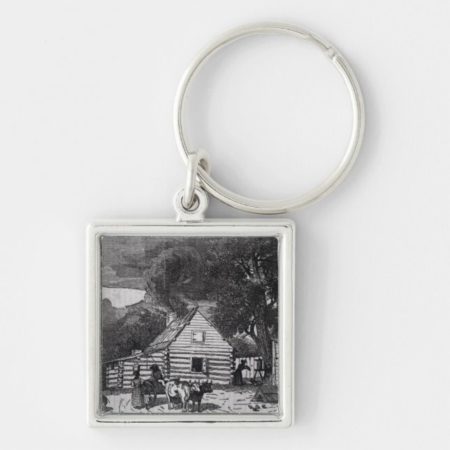 Negro Cabin Key Ring (Front)