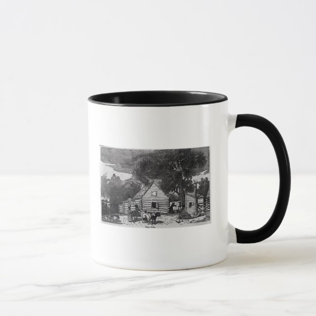 Negro Cabin Mug (Right)