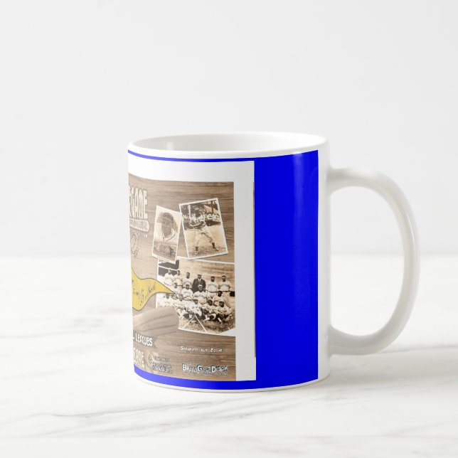 Negro Leagues Baseball Mug (Right)