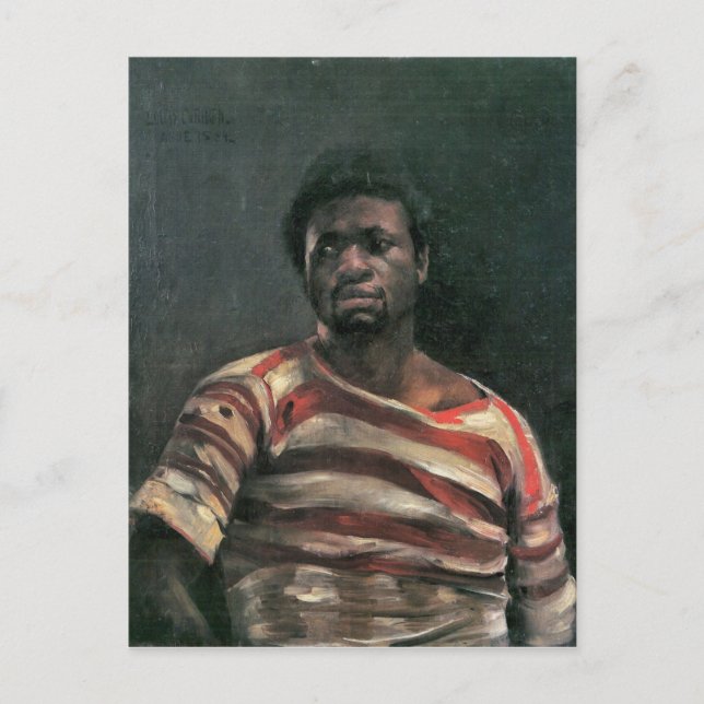 Negro Othello by Lovis Corinth Postcard (Front)